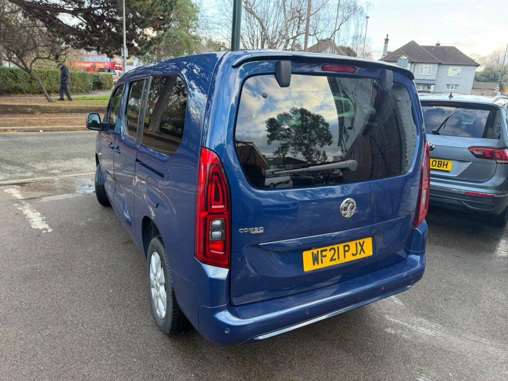 Vauxhall Combo Life 1.5 Turbo D Se XL Mpv Euro 6 Ss 7 Seat WF21PJX Blue #6