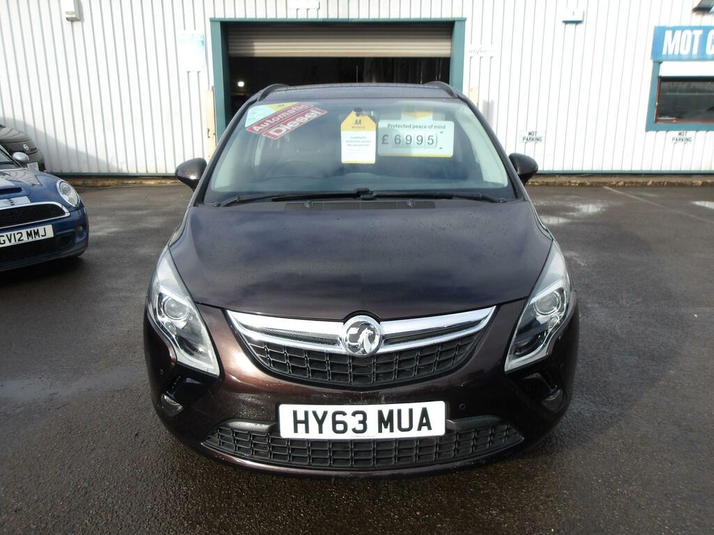 Vauxhall Zafira Tourer 2.0 Cdti Exclusiv Euro 5 HY63MUA Brown #2
