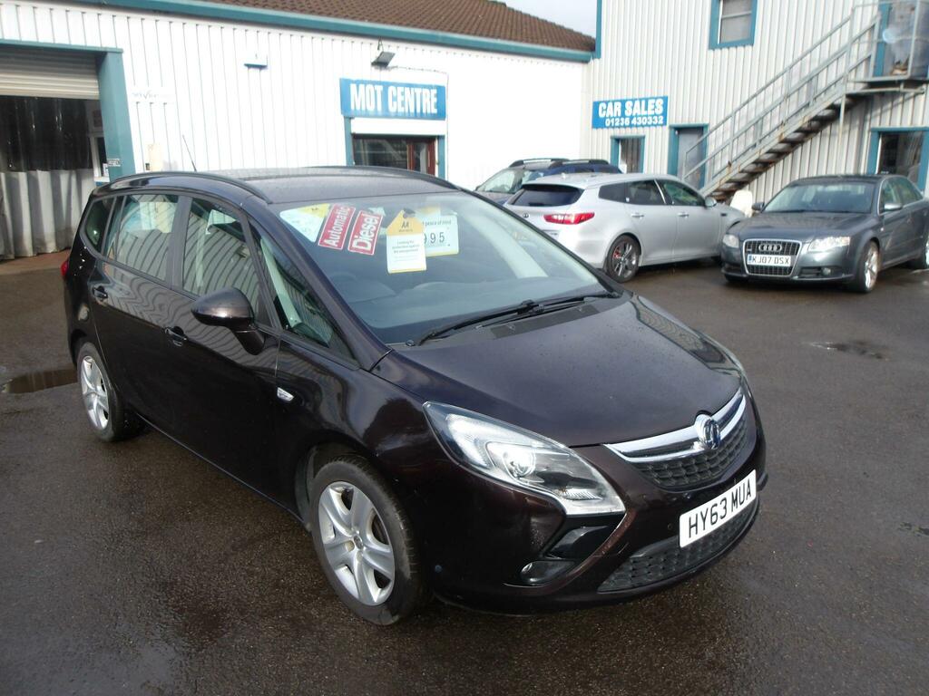 Vauxhall Zafira Tourer 2.0 Cdti Exclusiv Euro 5 HY63MUA Brown #5