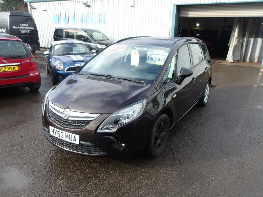 Vauxhall Zafira Tourer 2.0 Cdti Exclusiv Euro 5 HY63MUA Brown #3