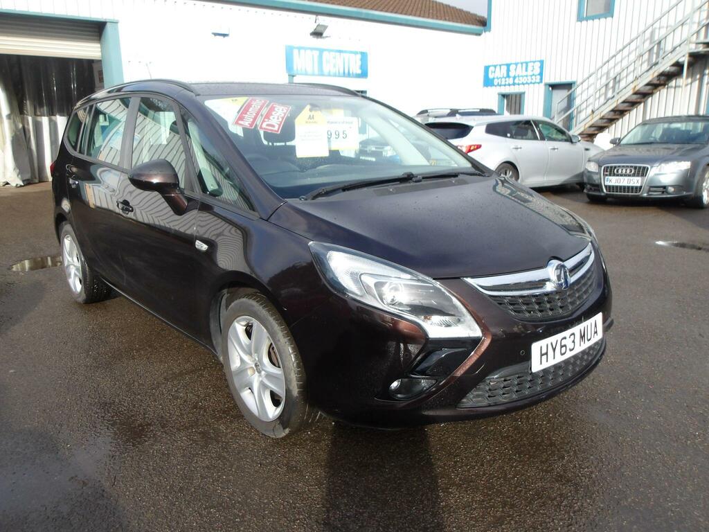Vauxhall Zafira Tourer 2.0 Cdti Exclusiv Euro 5 HY63MUA Brown #6