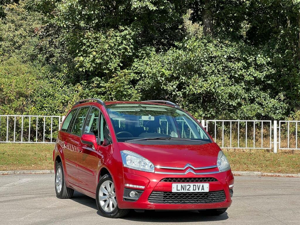 Citroen Grand C4 Picasso 1.6 Hdi Vtr Egs6 Euro 5 Red