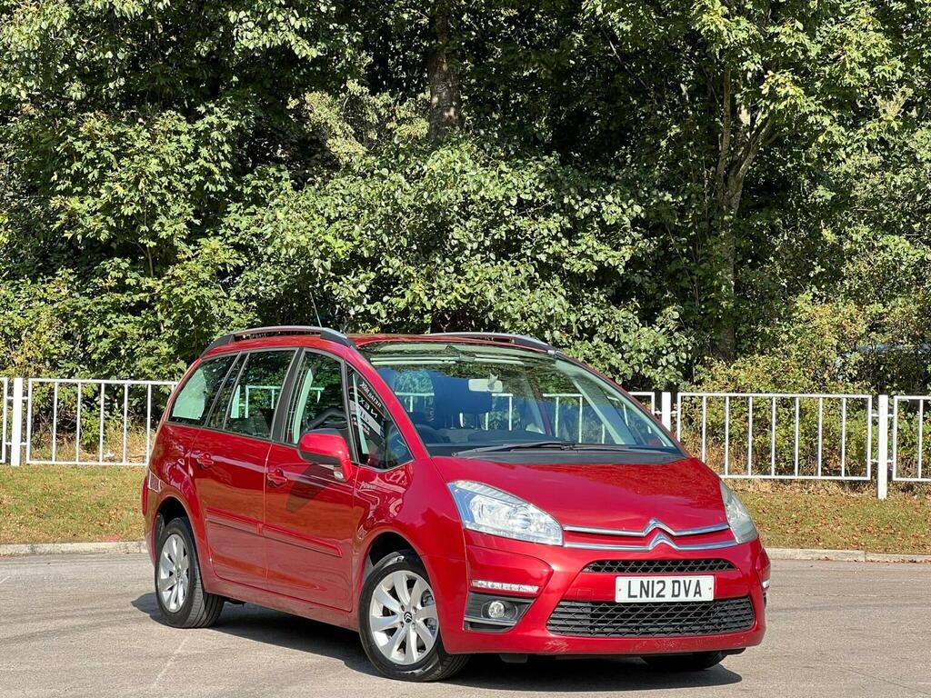 Citroen Grand C4 Picasso 1.6 Hdi Vtr Egs6 Euro 5 Red #4