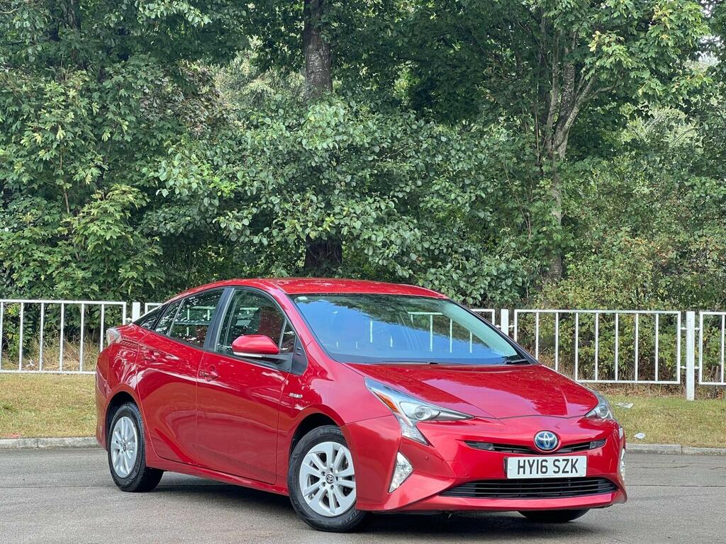 Toyota Prius+ 1.8 Vvt-h Business Edition Plus Cvt Euro 6 Ss 5 HY16SZK Red #4