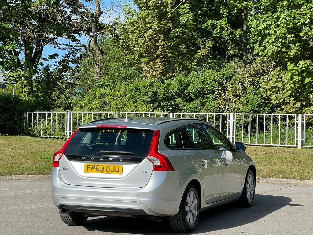 Volvo V60 1.6 D2 Business Edition Powershift Euro 5 Ss FP63OJU Silver #5