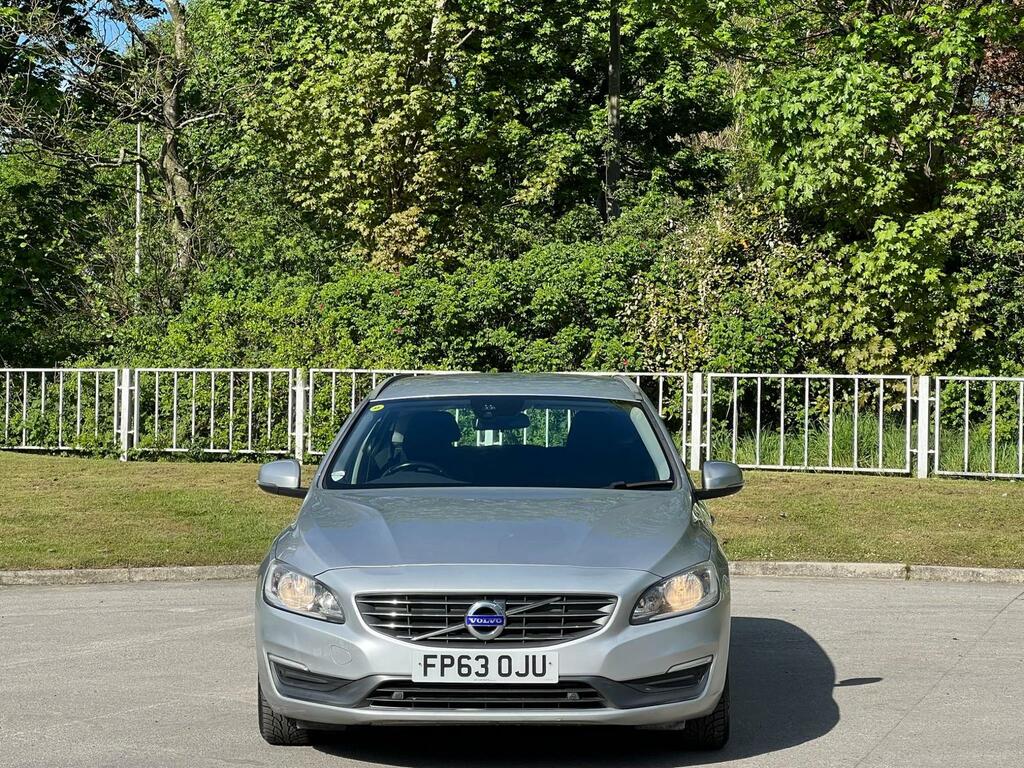 Volvo V60 1.6 D2 Business Edition Powershift Euro 5 Ss FP63OJU Silver #2
