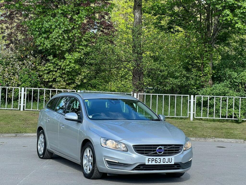 Volvo V60 1.6 D2 Business Edition Powershift Euro 5 Ss FP63OJU Silver #3