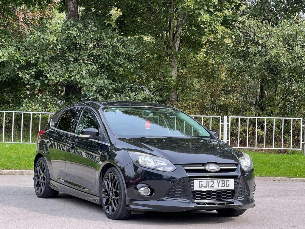 Ford Focus 1.6T Ecoboost Zetec S Euro 5 Ss GJ12YBG Black #3