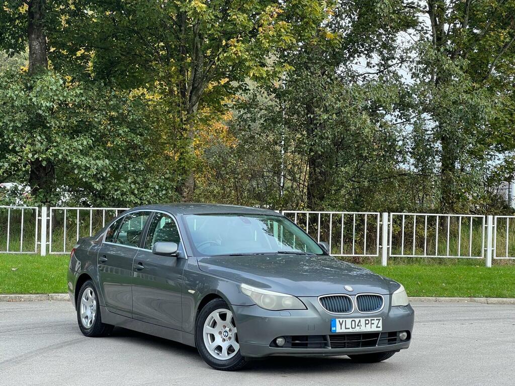 BMW 5 Series 2.5 525D Se Euro 4 YL04PFZ Grey #4