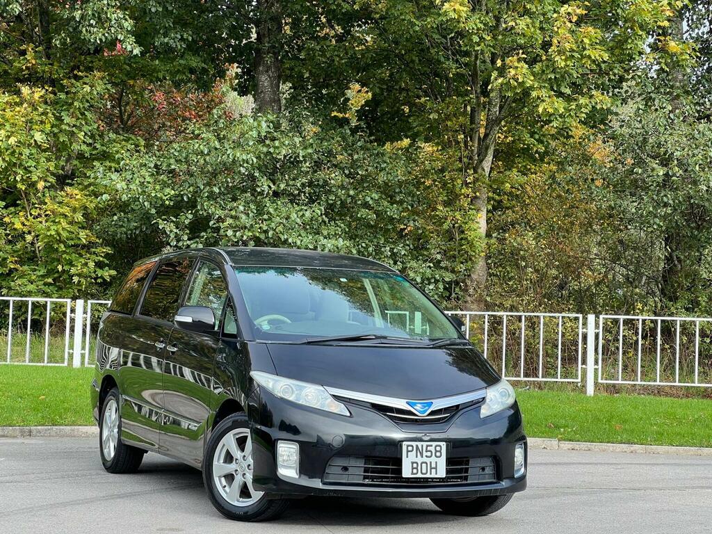 Toyota Estima 2.4 Hybrid 8 Seats 4Wd Black