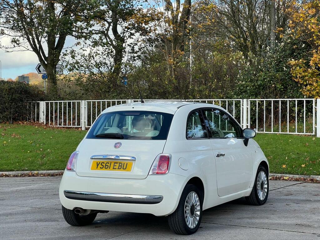 Fiat 500 1.2 Lounge Euro 5 Ss YS61EBU White #6