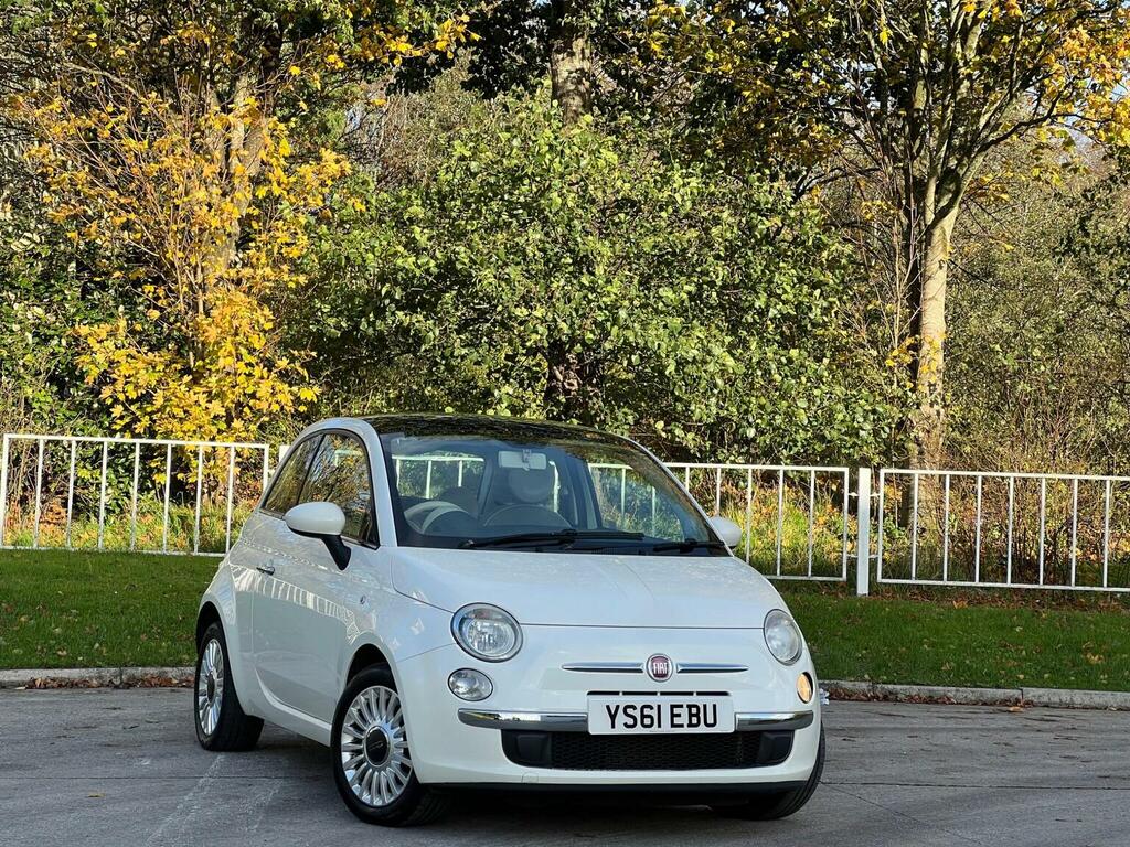 Fiat 500 1.2 Lounge Euro 5 Ss White