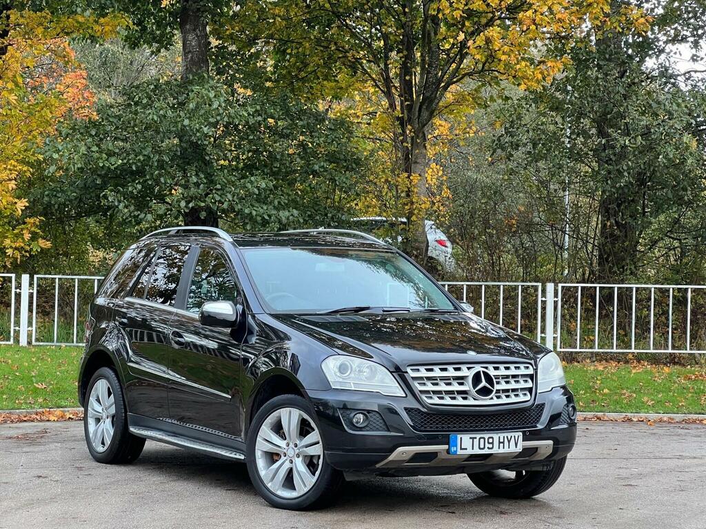 Mercedes-Benz M Class 3.0 Ml320 Cdi V6 Sport Tiptronic 4Wd Euro 4 Black #3