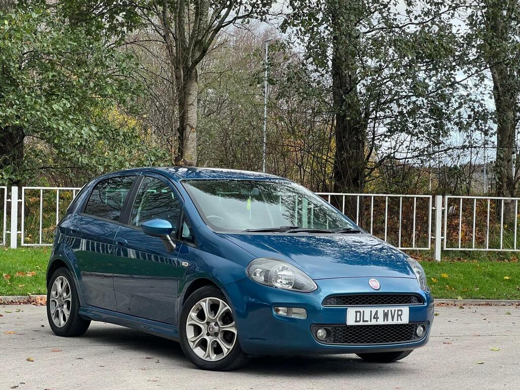 Fiat Punto 1.2 Gbt Euro 6 DL14WVR Blue #4
