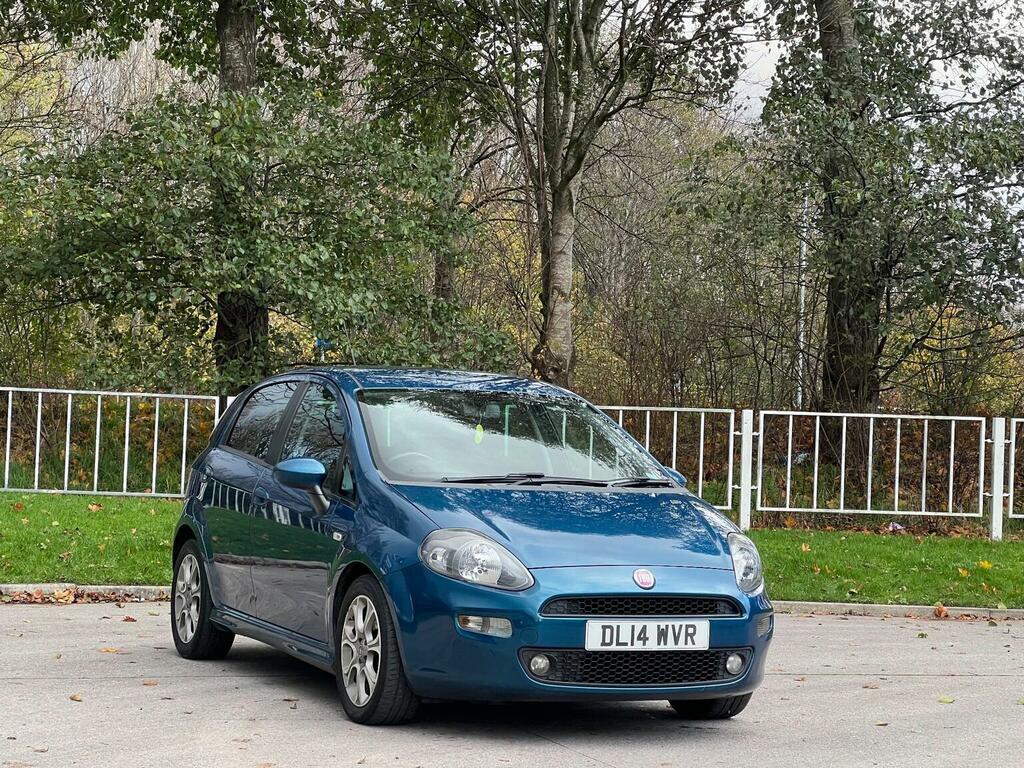 Fiat Punto 1.2 Gbt Euro 6 DL14WVR Blue #3