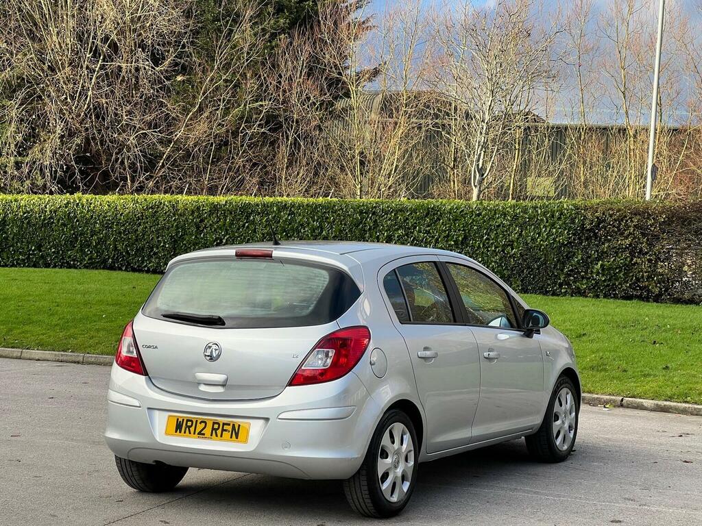 Vauxhall Corsa 1.2I Ecoflex 16V Exclusiv Euro 5 Ss Ac WR12RFN Silver #5