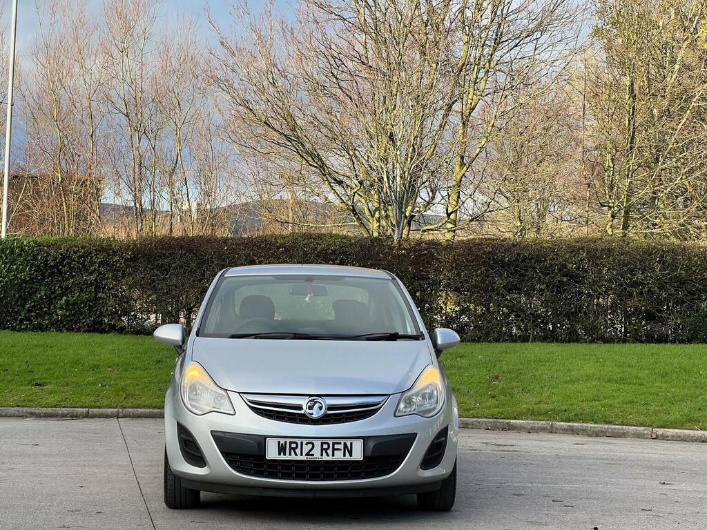 Vauxhall Corsa 1.2I Ecoflex 16V Exclusiv Euro 5 Ss Ac WR12RFN Silver #2