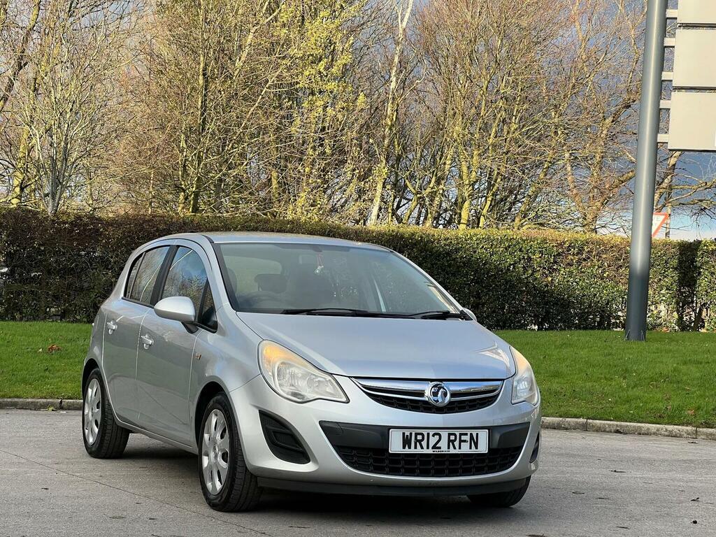 Vauxhall Corsa 1.2I Ecoflex 16V Exclusiv Euro 5 Ss Ac WR12RFN Silver #3