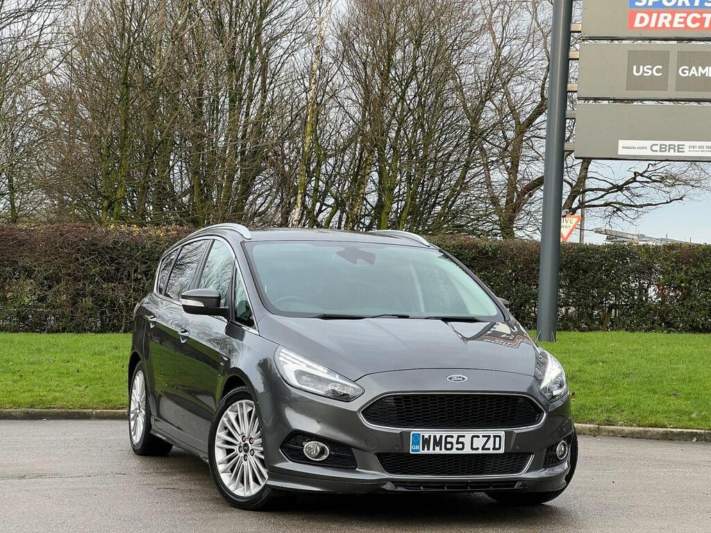 Ford S-Max 2.0 Tdci Titanium Sport Powershift Euro 6 Ss WM65CZD Grey #3