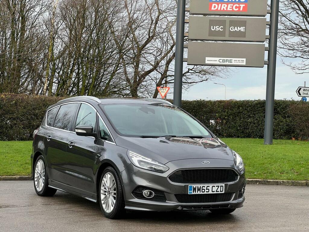 Ford S-Max 2.0 Tdci Titanium Sport Powershift Euro 6 Ss WM65CZD Grey #4