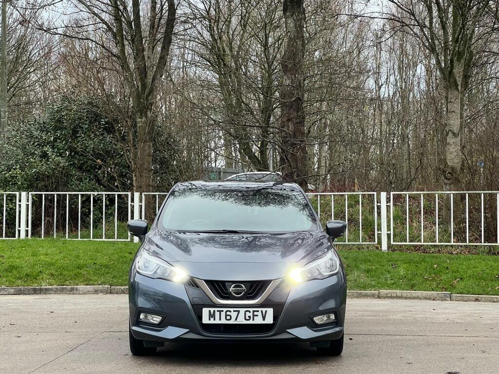 Nissan Micra 1.5 Dci N-connecta Euro 6 Ss MT67GFV Grey #2