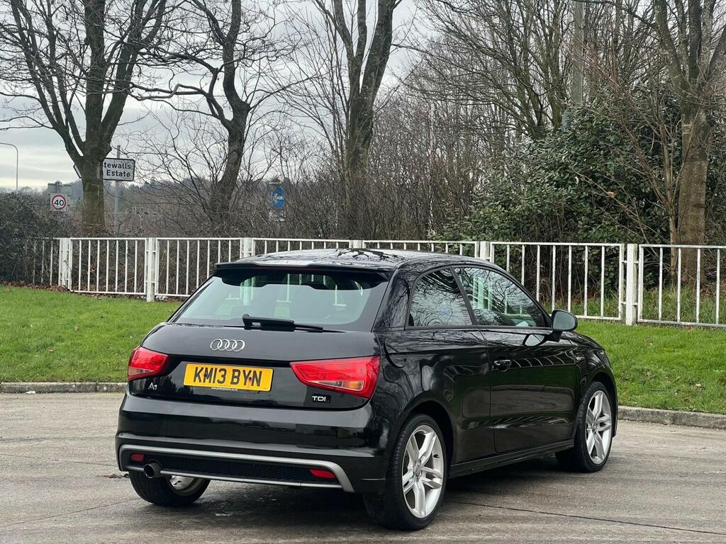 Audi A1 1.6 Tdi S Line Euro 5 Ss KM13BYN Black #6
