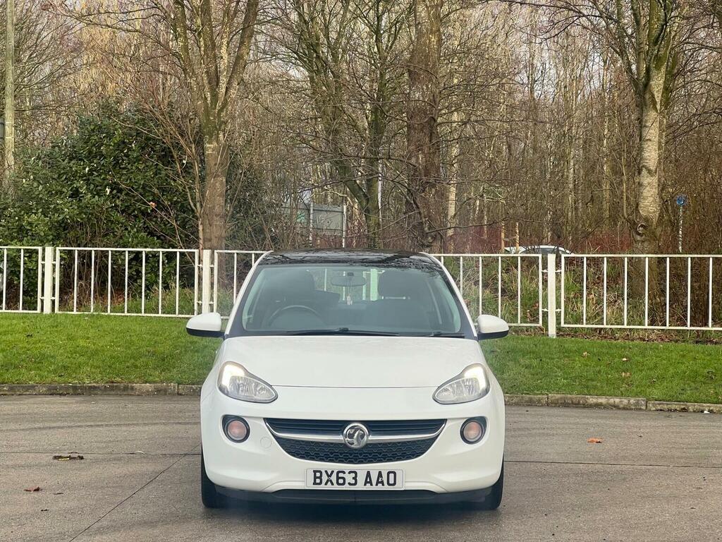 Vauxhall Adam 1.2 16V Glam Euro 5 5 Seat BX63AAO White #2