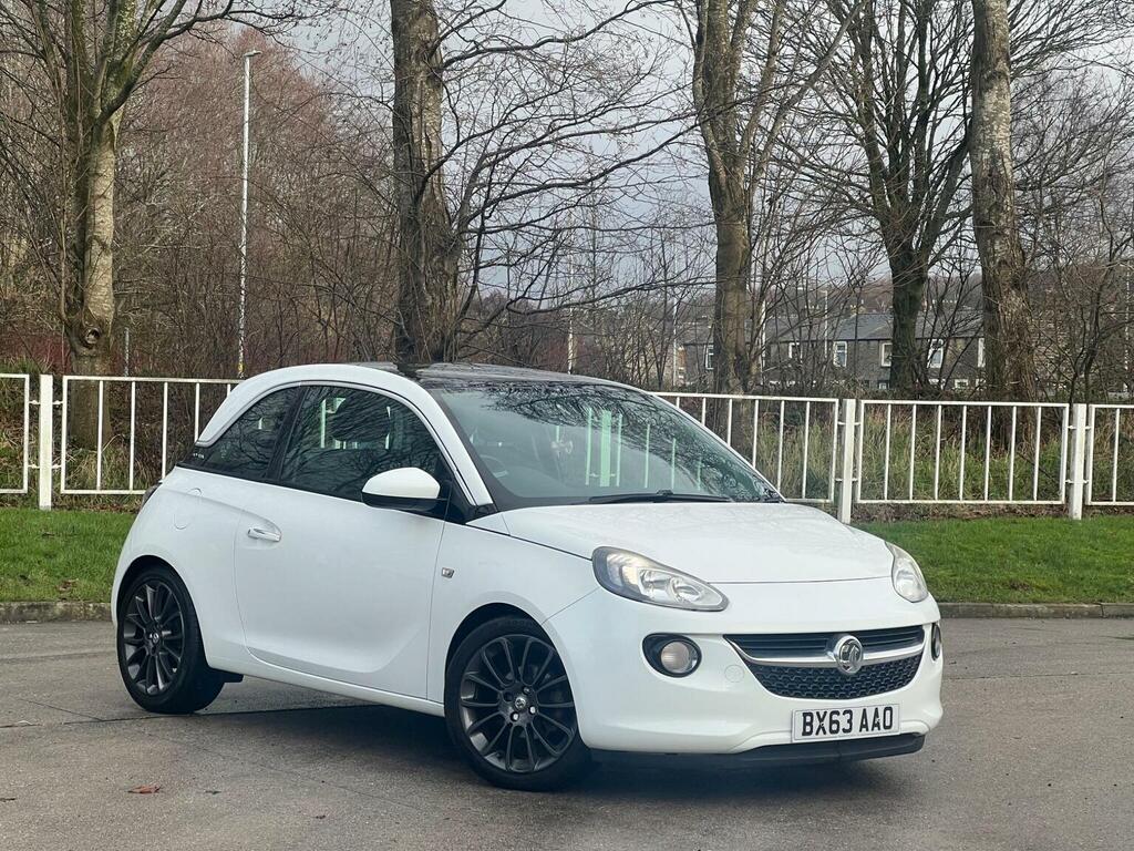Vauxhall Adam 1.2 16V Glam Euro 5 5 Seat BX63AAO White #4