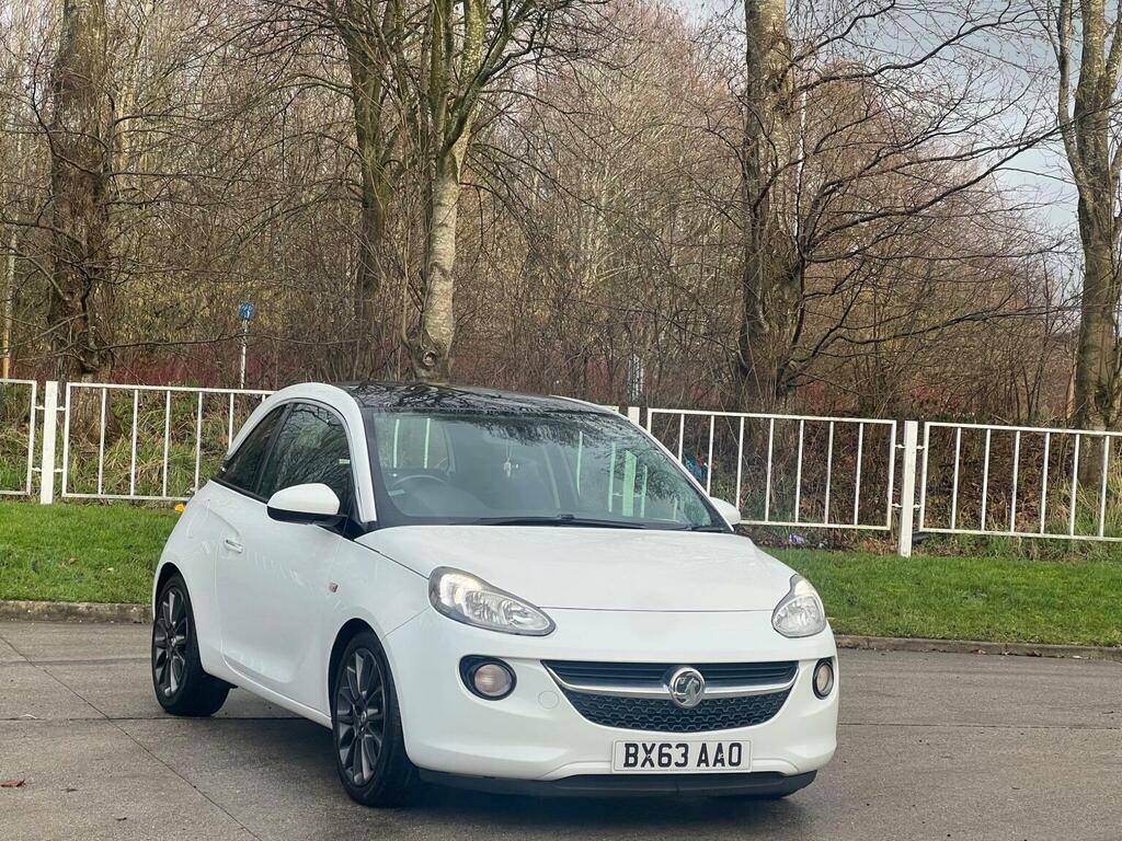 Vauxhall Adam 1.2 16V Glam Euro 5 5 Seat BX63AAO White #3
