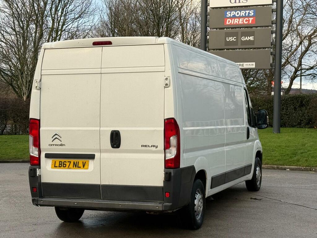 Citroen Relay 2.0 Bluehdi 35 Enterprise L3 High Roof Euro 6 LB67NLV White #6