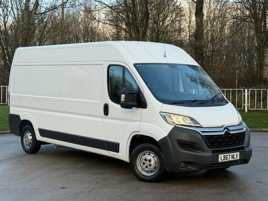 Citroen Relay 2.0 Bluehdi 35 Enterprise L3 High Roof Euro 6 LB67NLV White #4