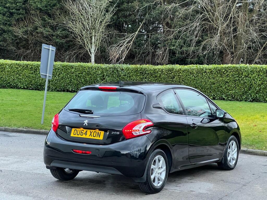 Peugeot 208 1.2 Vti Puretech Active Euro 5 OU64XON Black #6