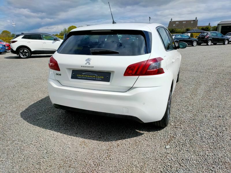 Peugeot 308 1.2 Allure S S NXZ1504 White #4