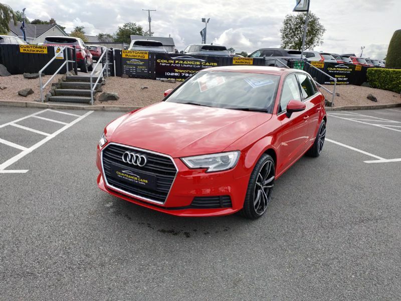 Audi A3 Se Technik 30 1.6Tdi S KY19LBK Red
