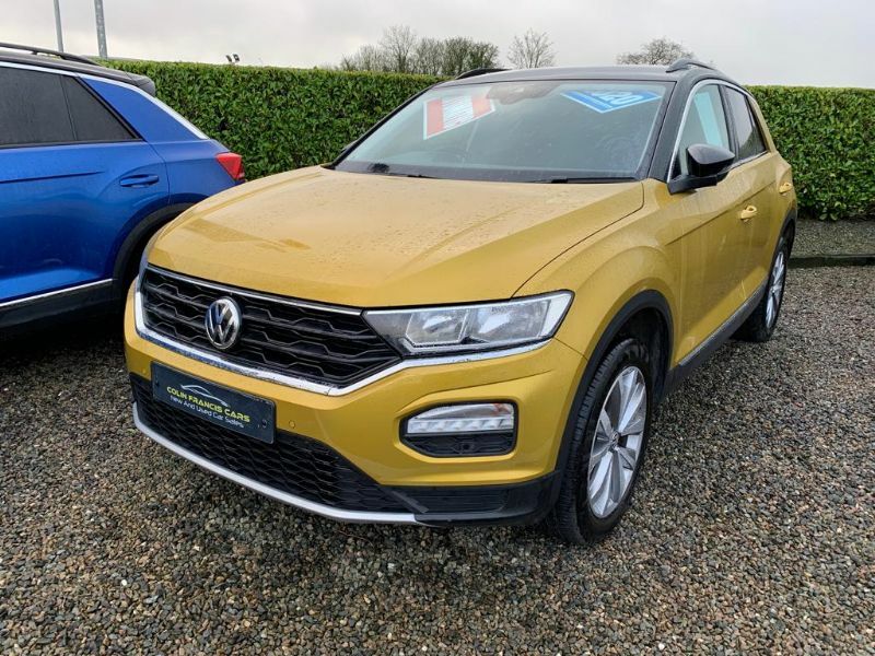 Volkswagen T-Roc Design 1.5Tsi Evo S Yellow