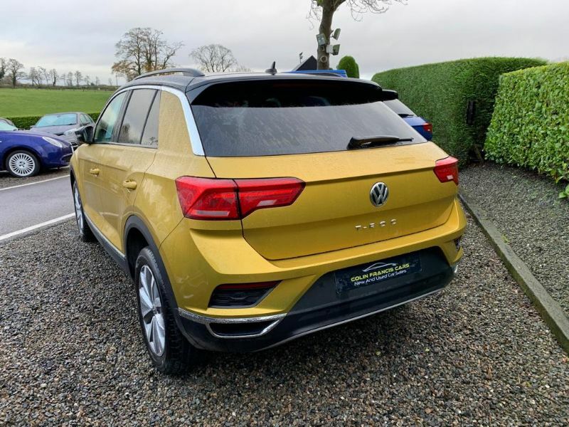 Volkswagen T-Roc Design 1.5Tsi Evo S SGZ1463 Yellow #3