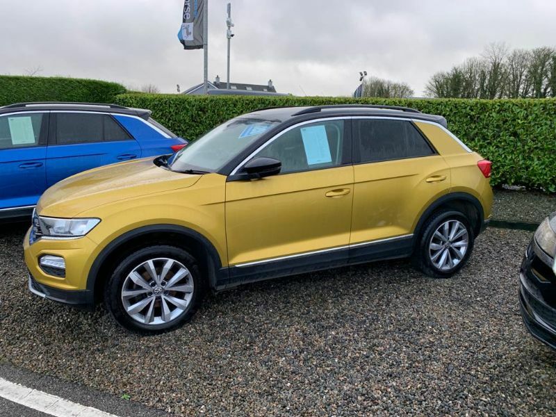 Volkswagen T-Roc Design 1.5Tsi Evo S SGZ1463 Yellow #2