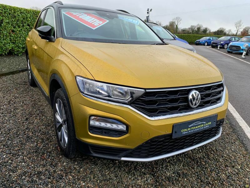 Volkswagen T-Roc Design 1.5Tsi Evo S SGZ1463 Yellow #5