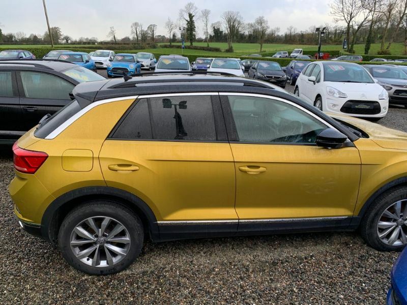 Volkswagen T-Roc Design 1.5Tsi Evo S SGZ1463 Yellow #4