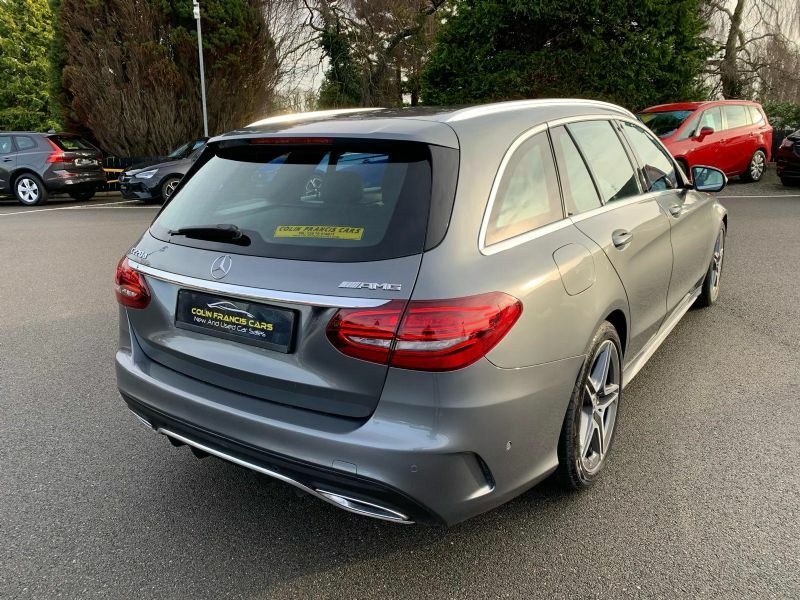 Mercedes-Benz C Class 220 Amg Line Premium D WX68YSL Grey #5