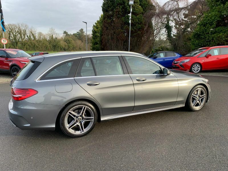 Mercedes-Benz C Class 220 Amg Line Premium D WX68YSL Grey #6