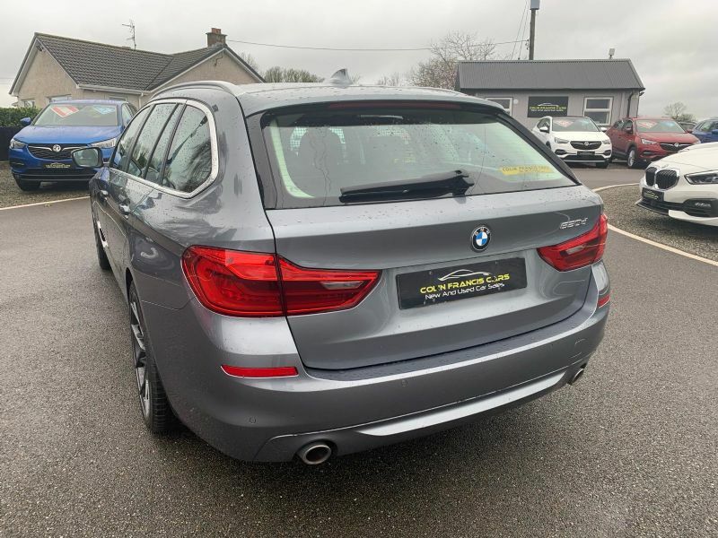 BMW 5 Series Se Estate AO20AFU Grey #4
