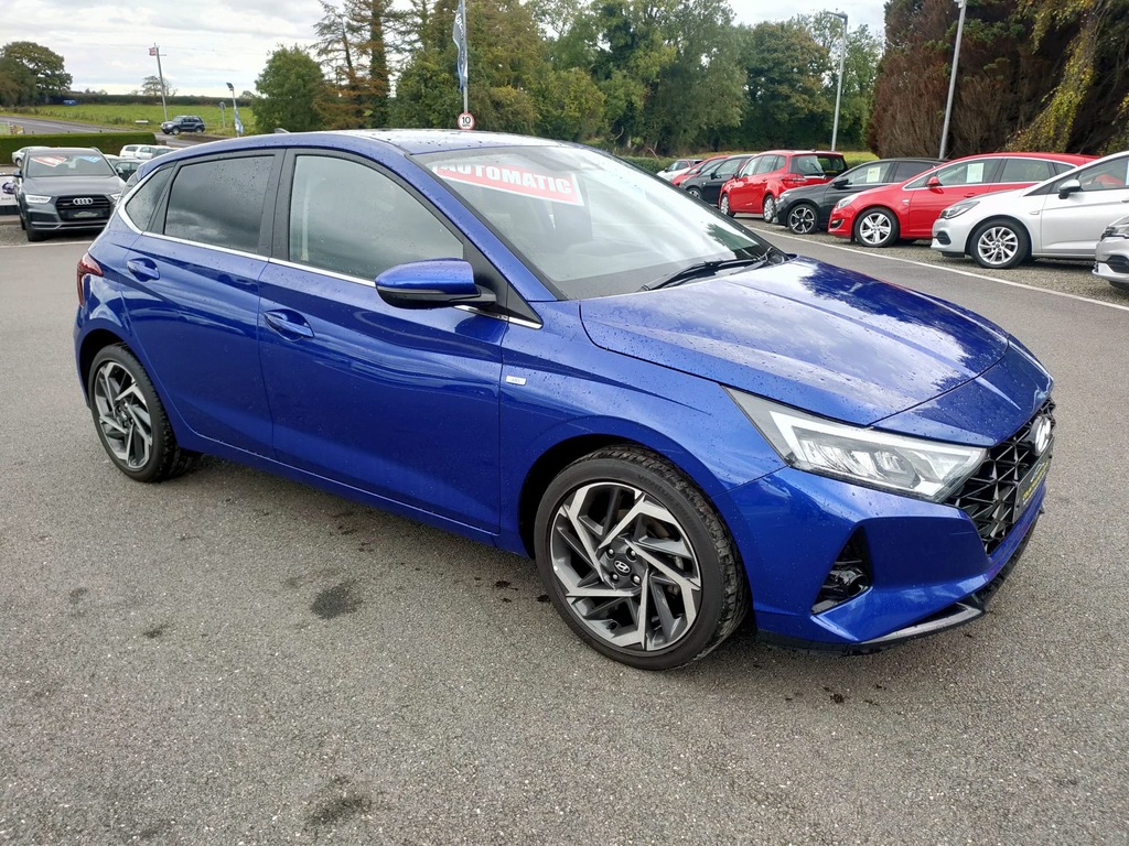 Hyundai I20 Premium Mhev 1.0T XGZ4409 Blue #6