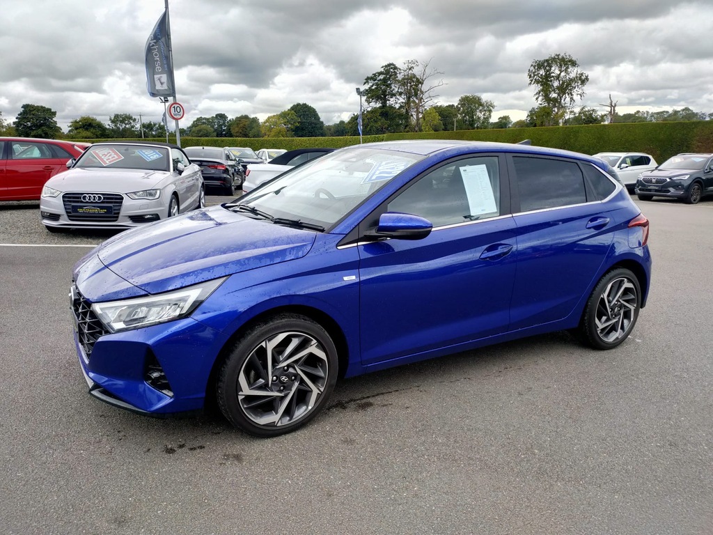 Hyundai I20 Premium Mhev 1.0T XGZ4409 Blue #2