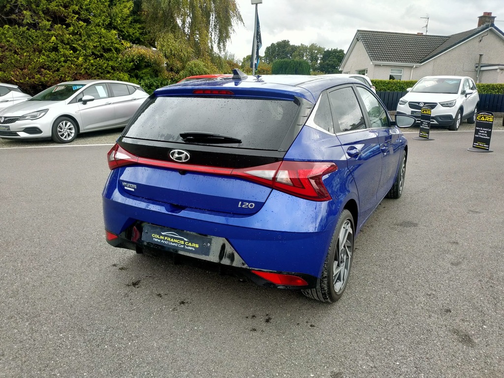 Hyundai I20 Premium Mhev 1.0T XGZ4409 Blue #4