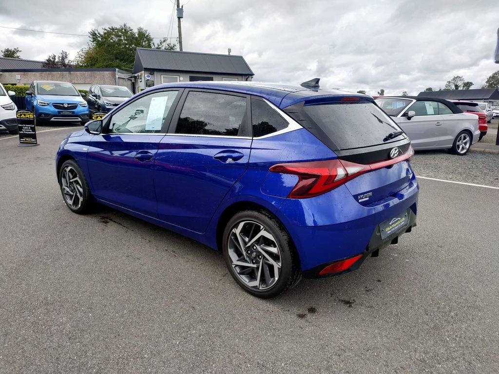 Hyundai I20 Premium Mhev 1.0T XGZ4409 Blue #3