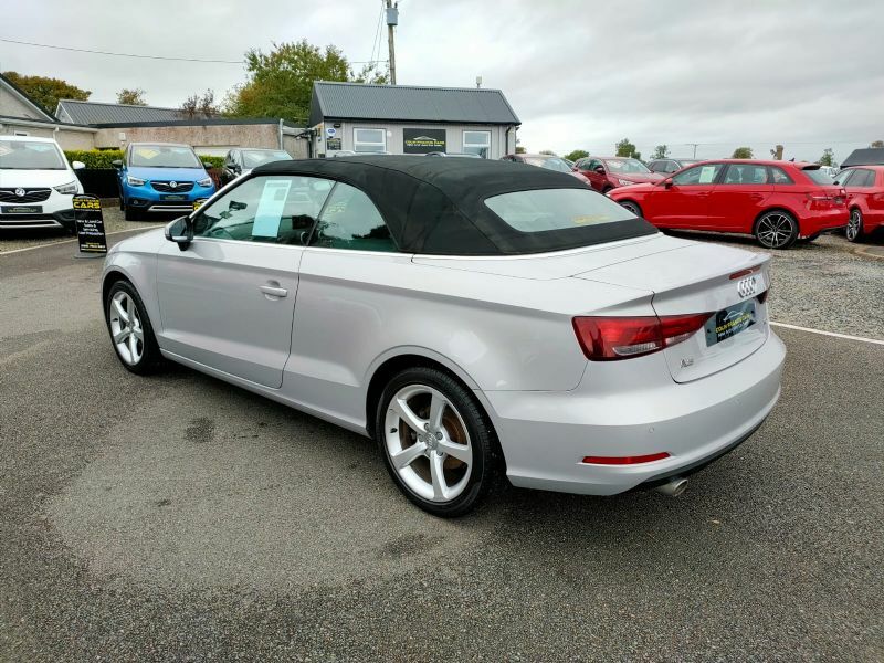 Audi A3 Sport Tdi Convertible FG15GSZ Silver #4