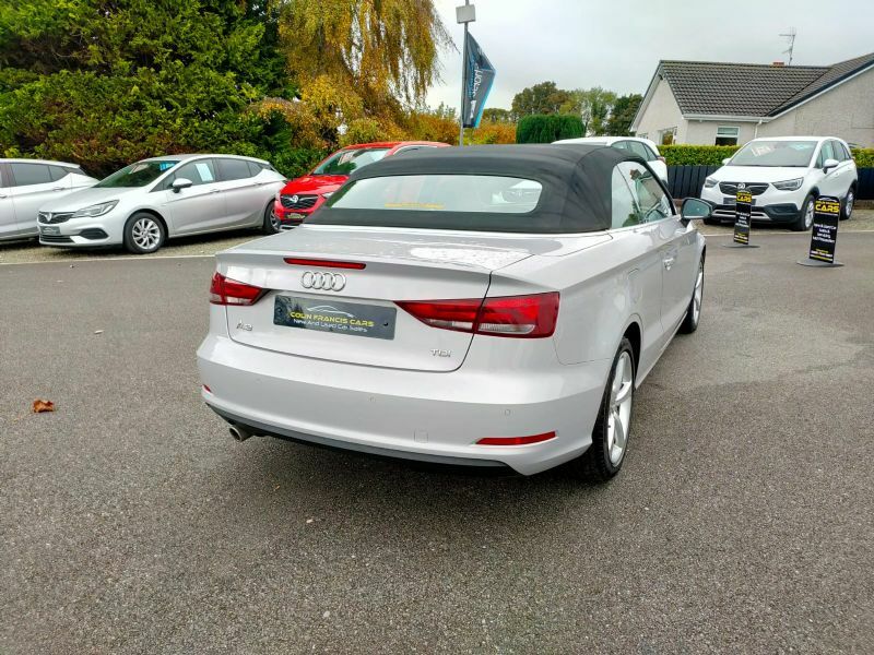 Audi A3 Sport Tdi Convertible FG15GSZ Silver #5