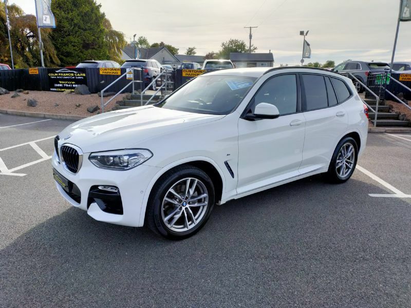 BMW X3 Xdrive20d M Sport AVI5590 White #2