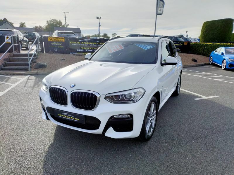 BMW X3 Xdrive20d M Sport White